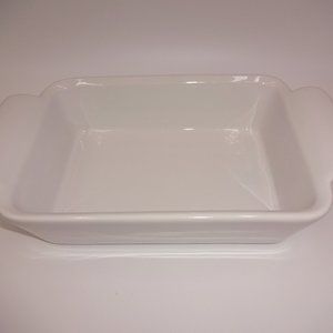 Goodcook Good Cook White Double Handles 1.4 Quart Casserole Dish No Lid